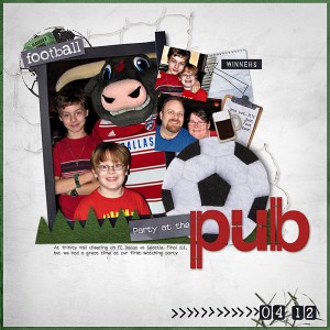 Football Party at the Pub