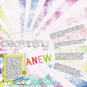 Beginning anew