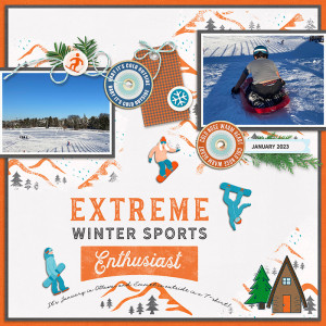 Feb 23 Template Challenge: Extreme Winter Sports