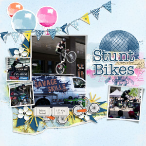 Balloon Festival - Stunt Bikes