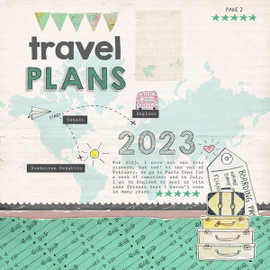 Finding Me 2023 Page 2: Travel