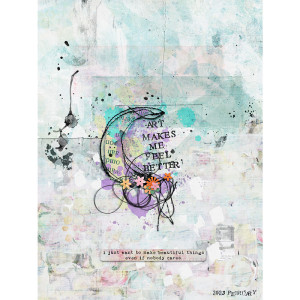 Art makes me feel better