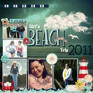 Girl's Beach Trip 2011