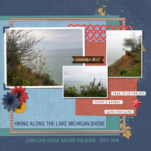 Hiking Along The Lake Michigan Shore