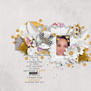 with wind and gold bday