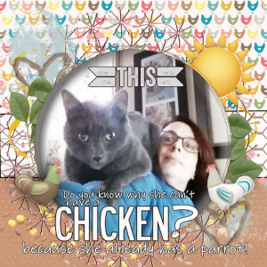 George Washington The Parrot Cat LOD