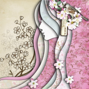 Blossom Face Art