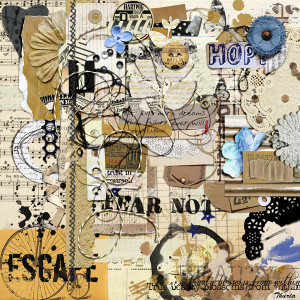 2023 03 - Art Journaling - Week 2 - Collage