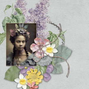 Flower lady