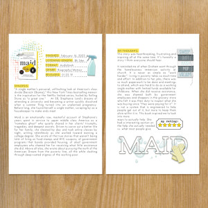 Book Journal - Maid