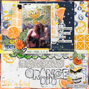 Orange Bird Mural