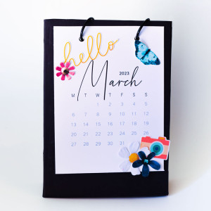 March Flip Calendar (hybrid)