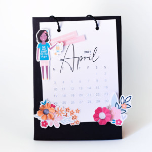 April Flip Calendar (hybrid)