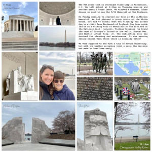 8th Grade Field Trip: Washington, D.C. (R)