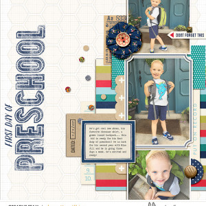 First day of preschool