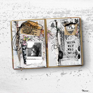2023 04 - Art-Journaling - Week-2 - Sadness