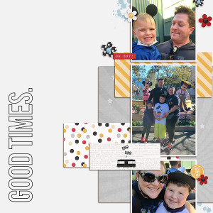 California Adventure - Sahlin Studio April Template Challenge