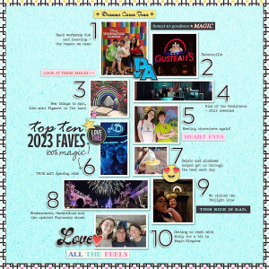 Top Ten 2023 Faves Disney World