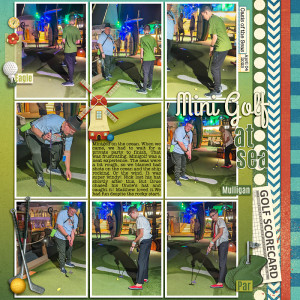 2023 Minigolf at sea
