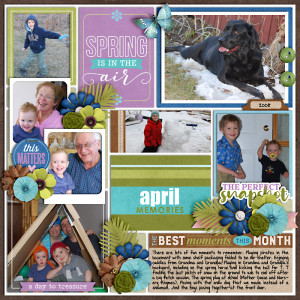 April Memories (left)