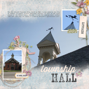 April 23 Photography Challenge: Township Hall