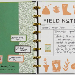 Gardening Journal | Hybrid Project from the TLP Blog