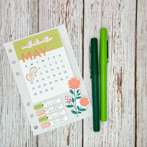 May Planner Dates