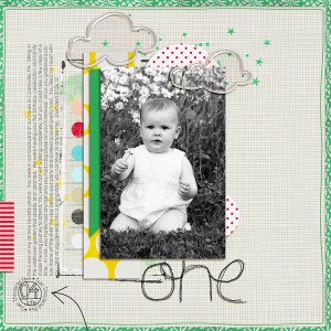 one