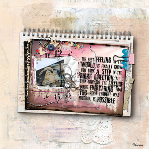 2023 June - Art Journaling - Things that fasten