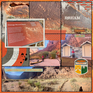 Horseshoe Bend Petroglyph Left