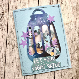 Let your light shine - hybrid card