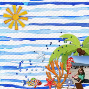 Summer at the sea