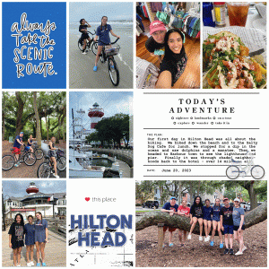 biking Hilton Head