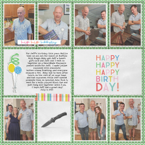 Style Challenge- July 2023- Happy Happy Happy Birthday