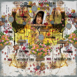 Art Journaling-Personal-July 2023-Lost Without You