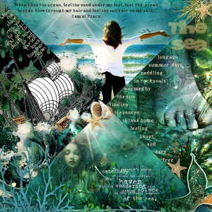 THE SEA: July Muse Completed Layout