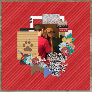 wagging tails