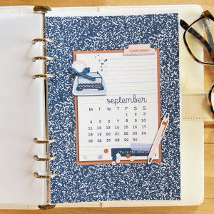 September planner cover (hybrid)