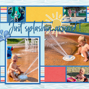 Just splashin' around!