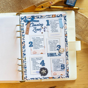Cleaning Schedule (planner hybrid)