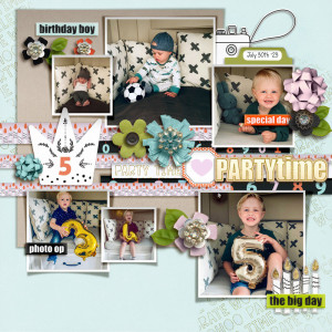 Five Years Of Birthday Photos