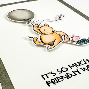 Vintage Pooh (close up card)