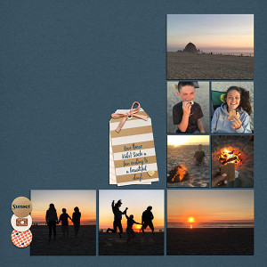 S'mores On The Beach
