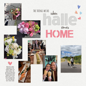 Halle Comes Home
