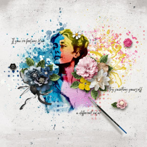 Blue Day - September Muse Challenge - WEEK 3