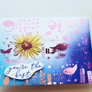 You're the Best card