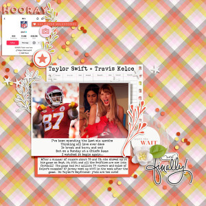 Taylor Swift + Travis Kelce