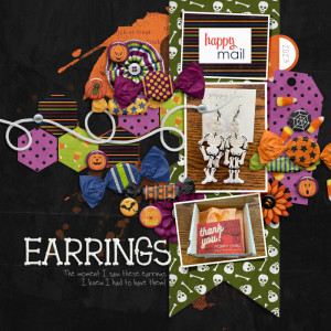 Skeleton Earrings