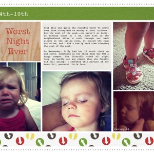 Project Life | Week 23 Left