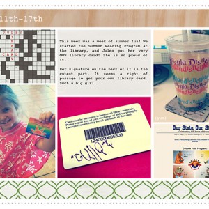 Project Life | Week 24 Left